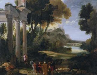 Paesaggio classico, 1760